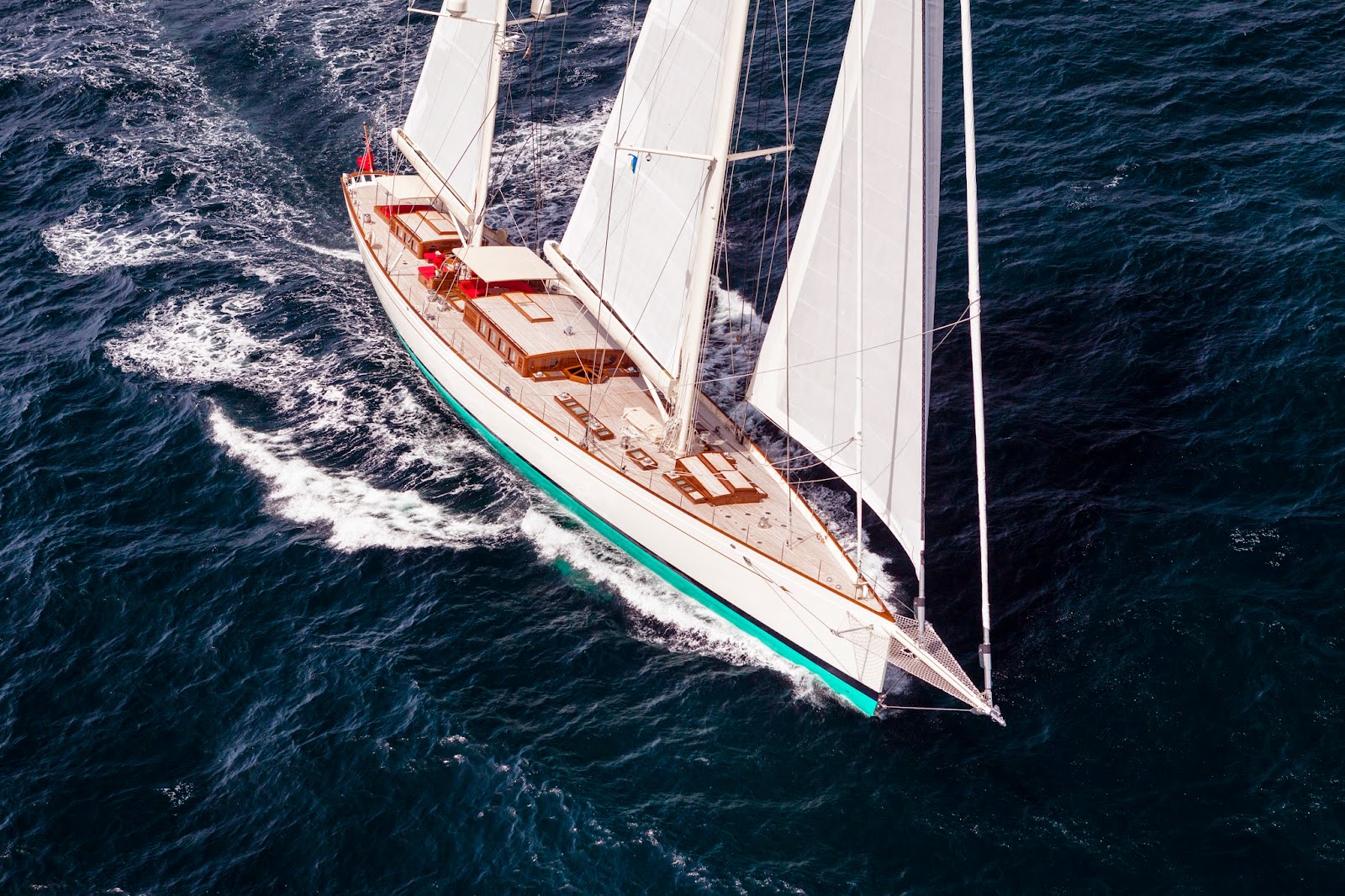 Kamaxitha, 55 meter Spirit of Tradition ketch designed by Dykstra Naval Architects, photo by Cory Silken